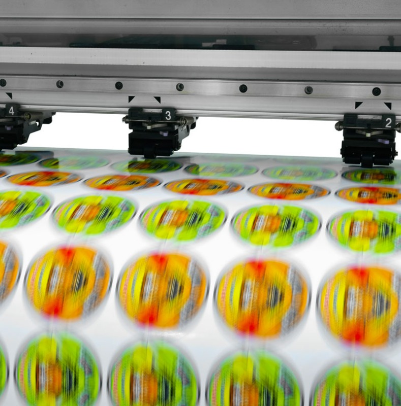 labels and sticker print and cut